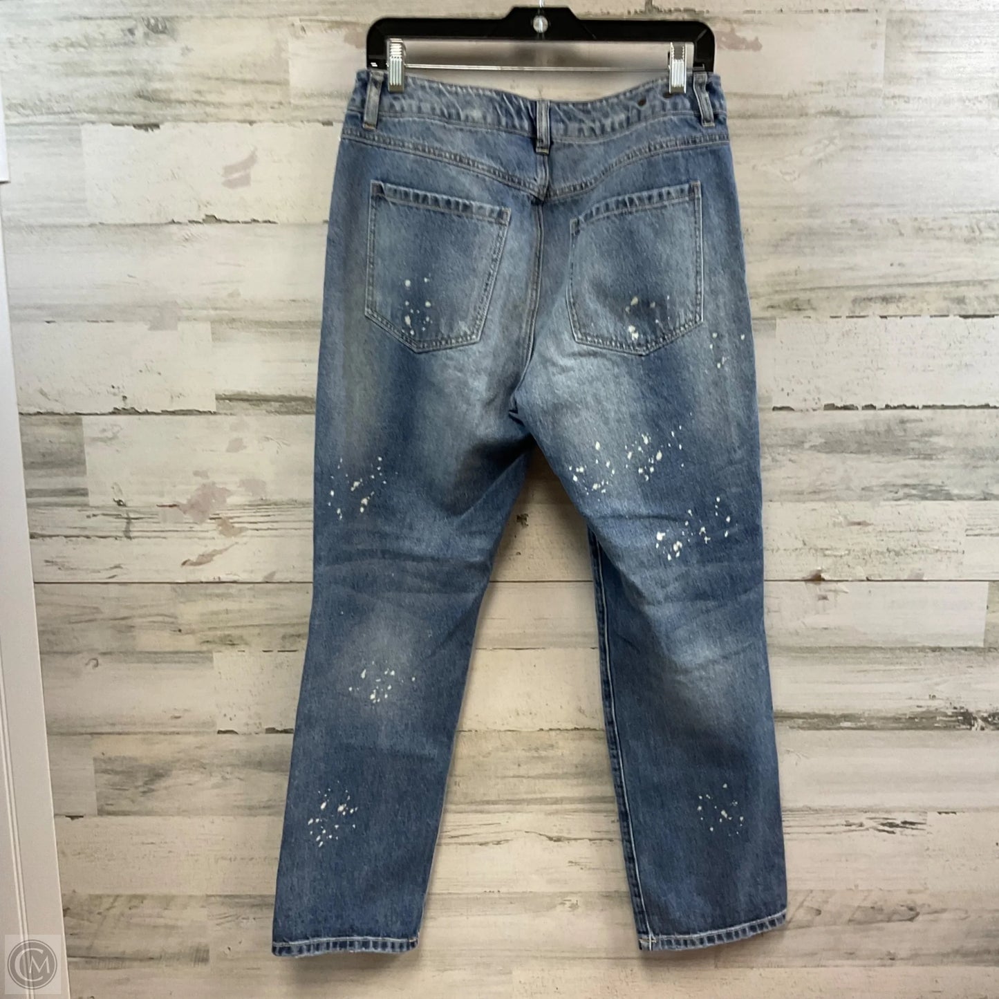 Jeans Boyfriend By Cabi In Blue Denim, Size: 6