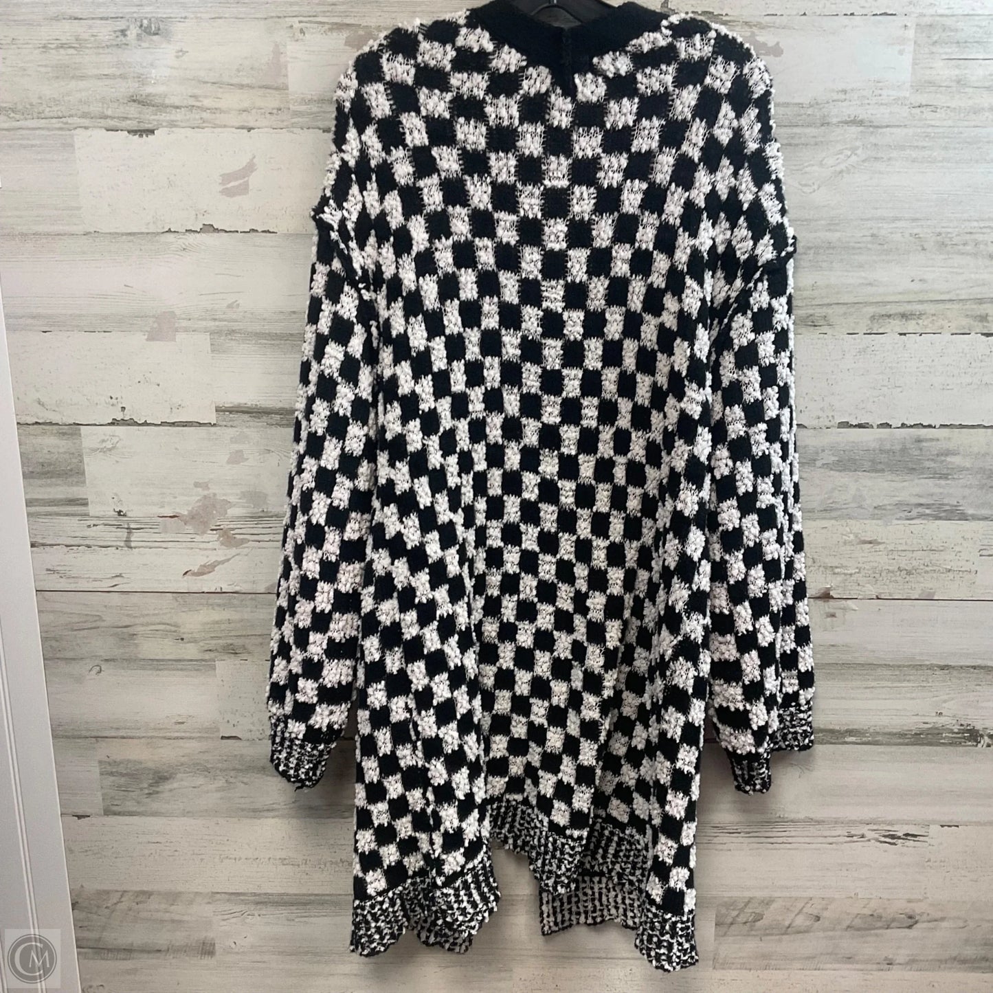 Sweater Cardigan By Pol In Black, Size: Xl