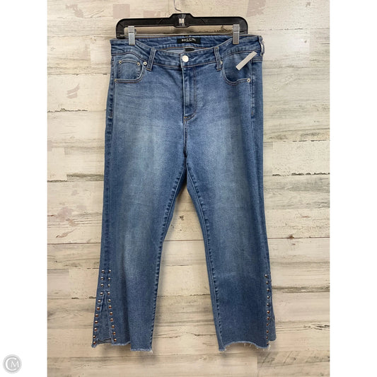 Jeans Wide Leg By Baccini In Blue Denim, Size: 12
