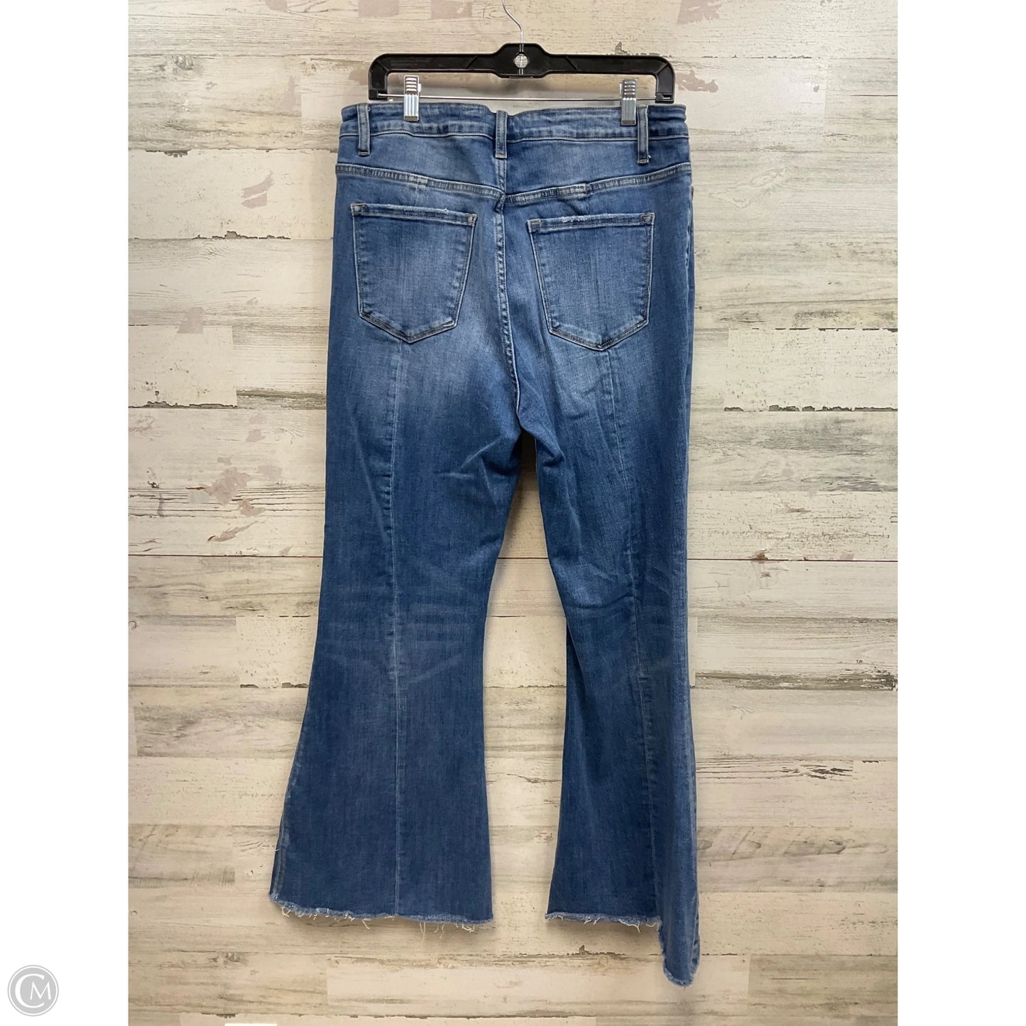 Jeans Flared By Altard State In Blue Denim, Size: 14