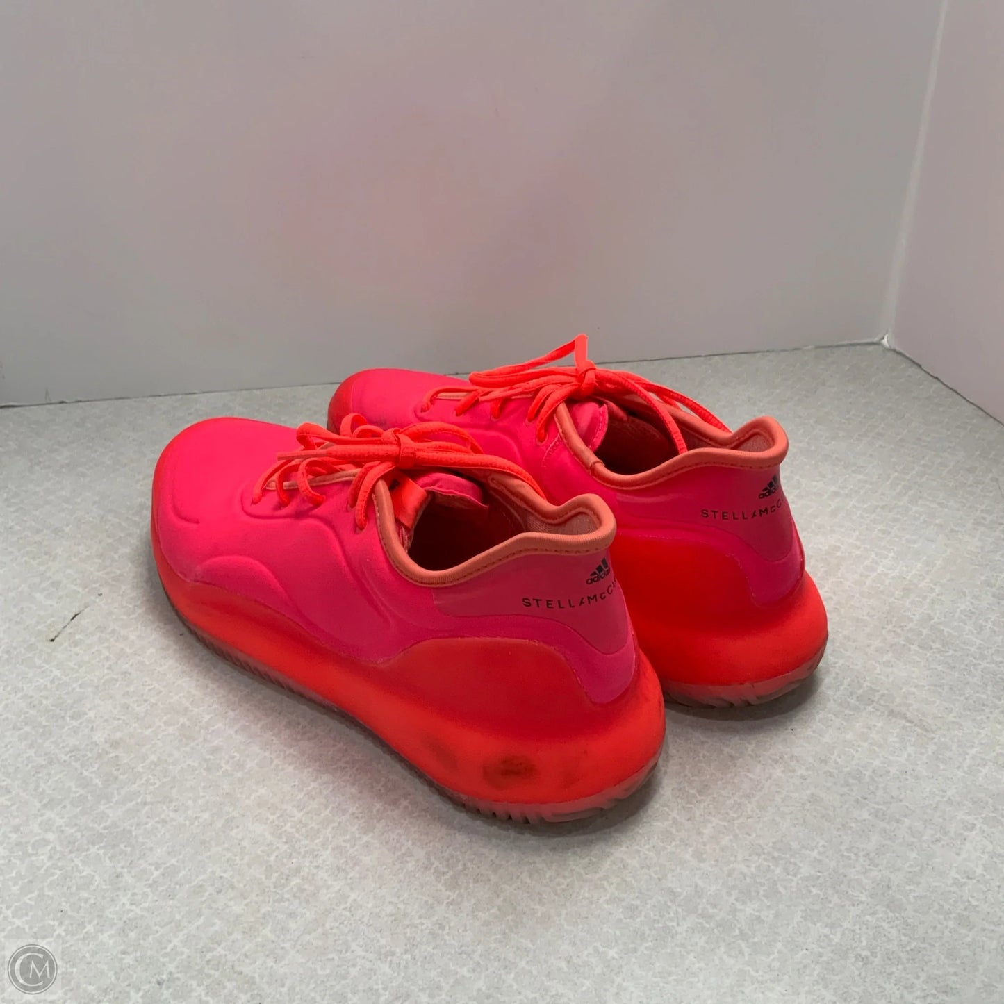 Shoes Luxury Designer By Stella Mccartney In Orange, Size: 11