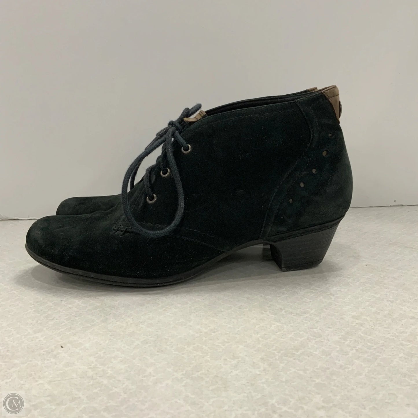 Boots Ankle Heels By Cobb Hill In Black, Size: 8.5