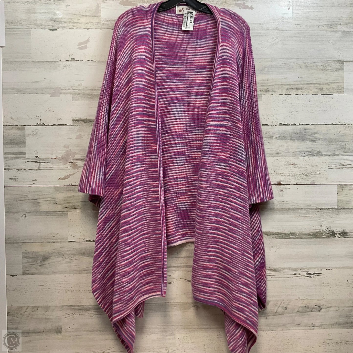 Sweater Cardigan By Lael In Pink, Size: Osfm