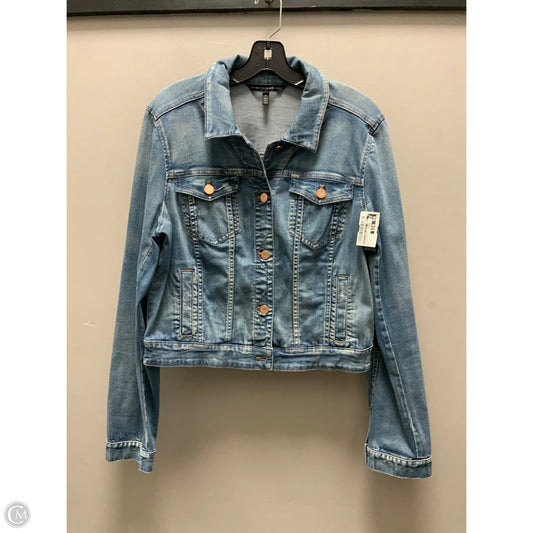 Jacket Denim By White House Black Market In Blue Denim, Size: Xl