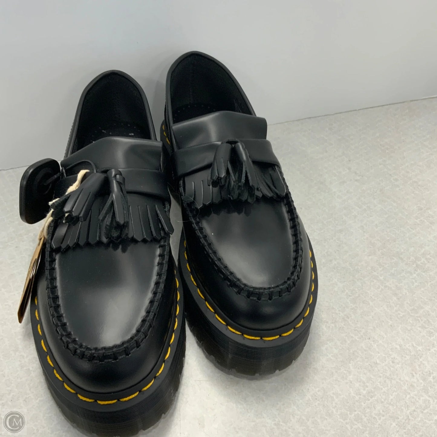 Shoes Heels Platform By Dr Martens In Black, Size: 8