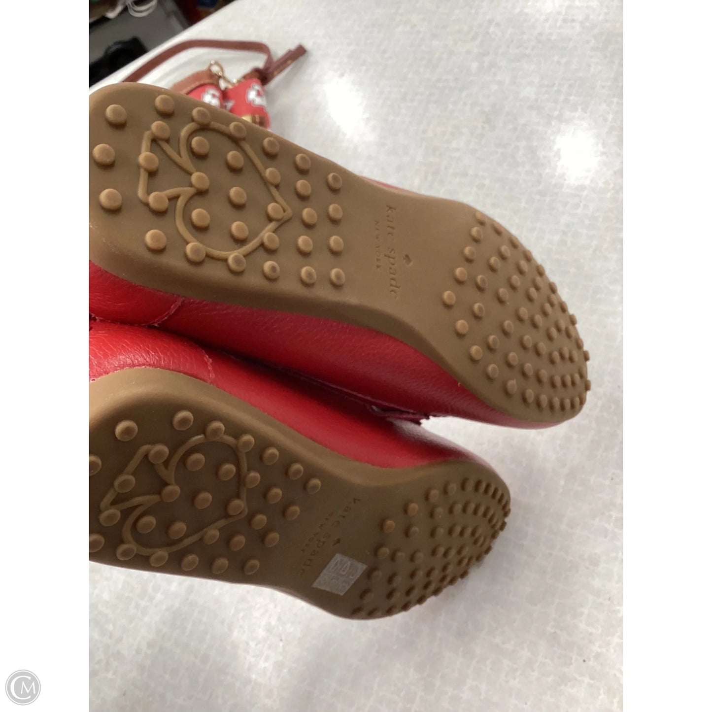 Shoes Designer By Kate Spade In Red, Size: 6