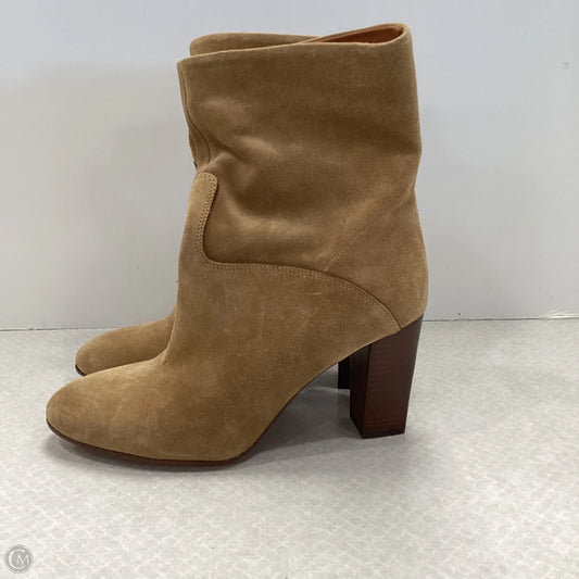 Boots Ankle Heels By Polo Ralph Lauren In Brown, Size: 9
