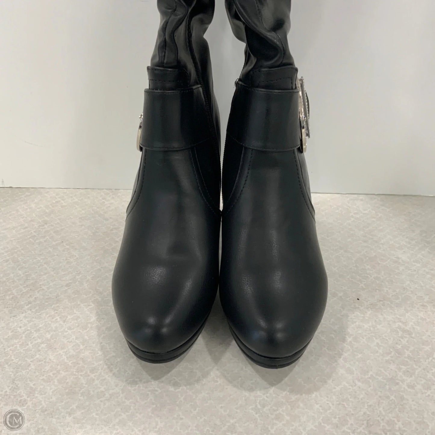 Boots Knee Heels By Dream Pairs In Black, Size: 7