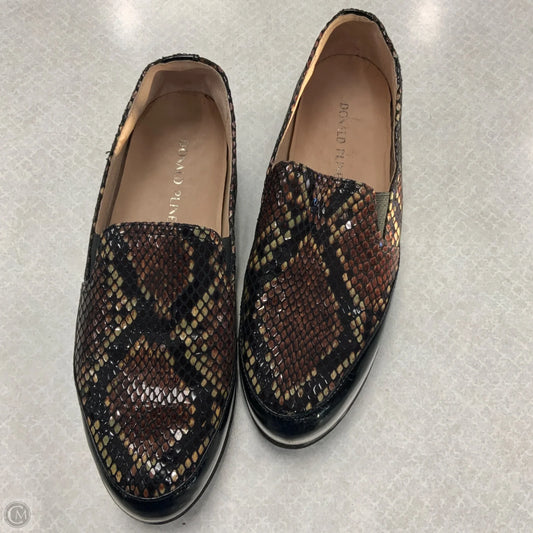 Shoes Flats By Donald Pliner In Snakeskin Print, Size: 8