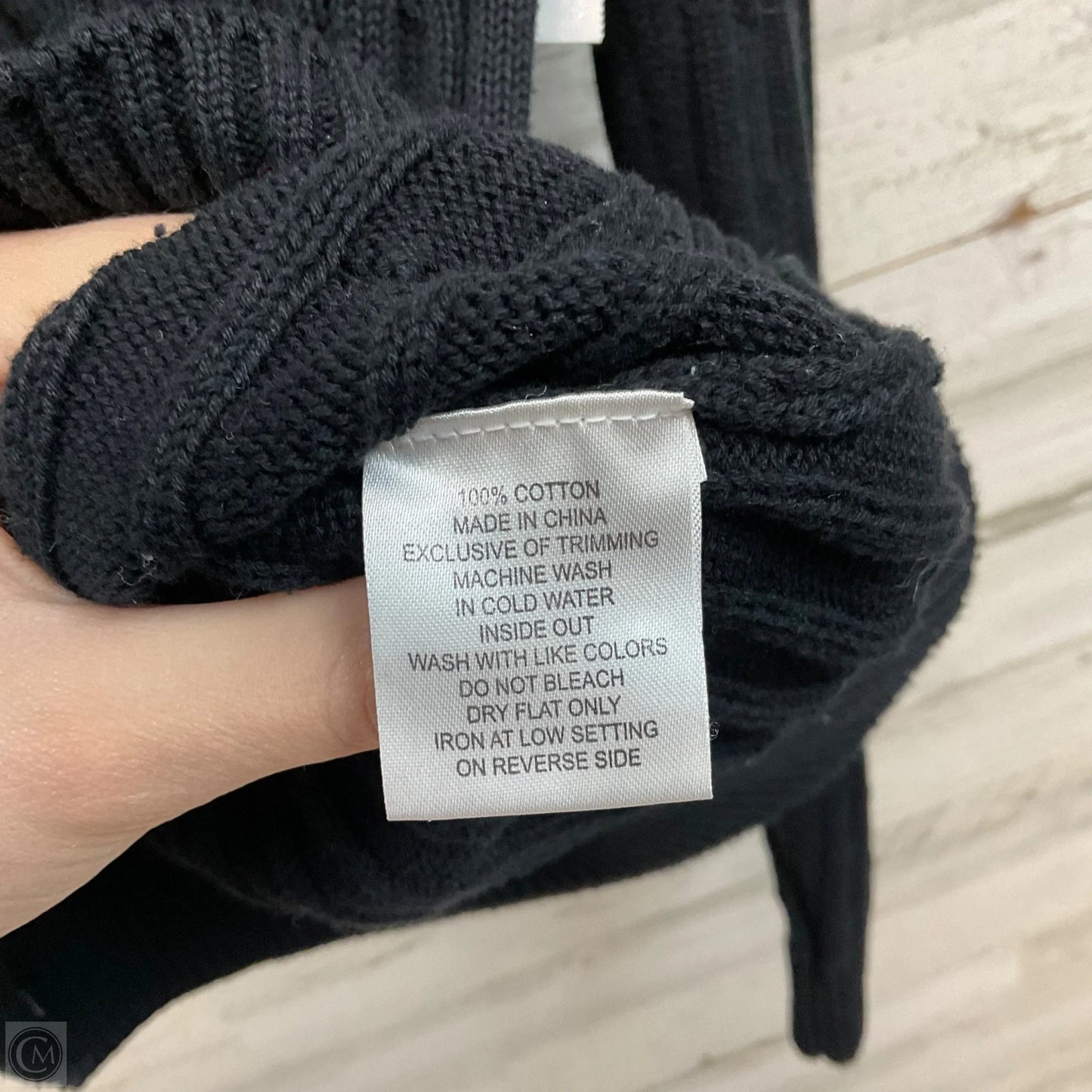 Sweater Cardigan By Mitzy London’s In Black, Size: Xl