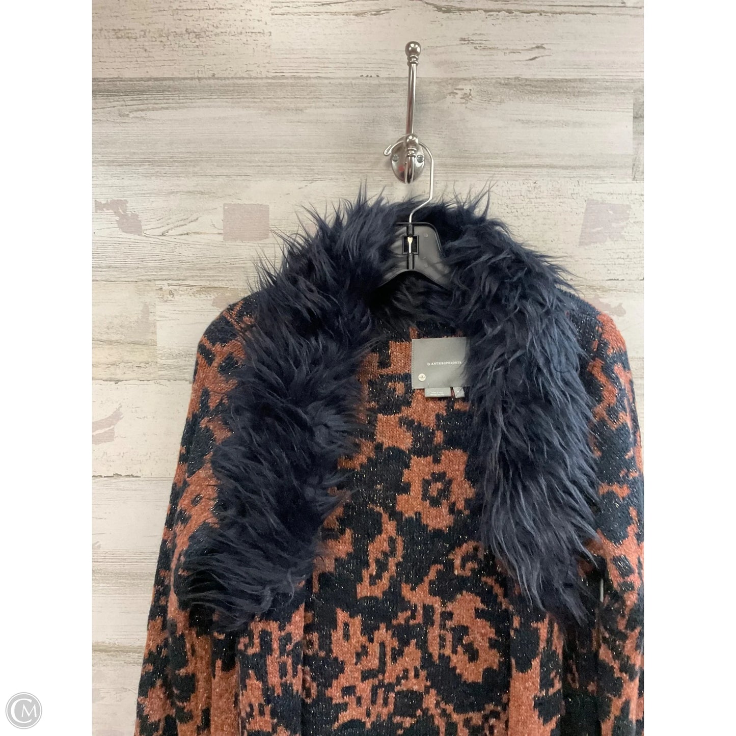 Sweater Cardigan By Anthropologie In Black, Size: M