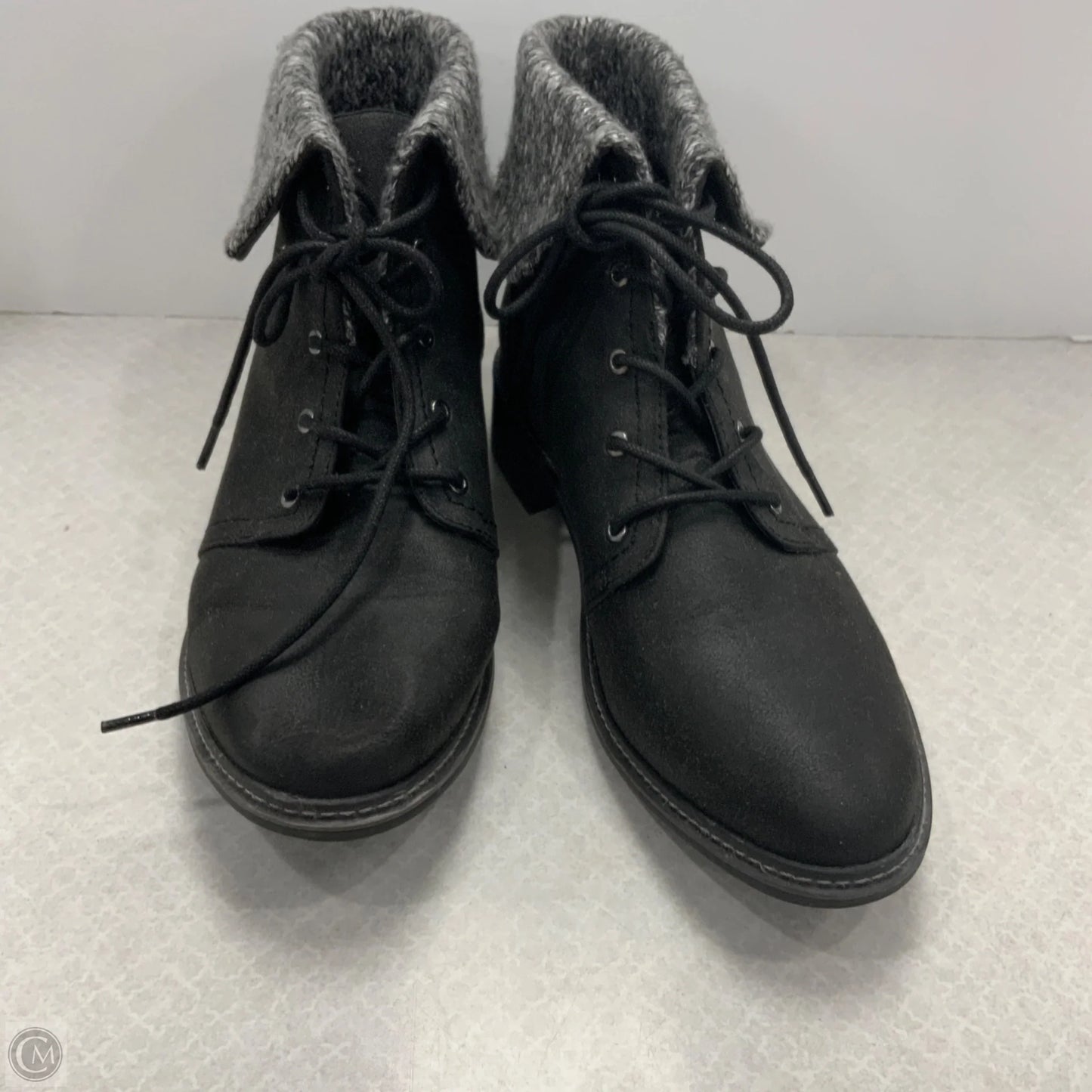 Boots Ankle Flats By Cliffs By White Mountain In Black, Size: 10