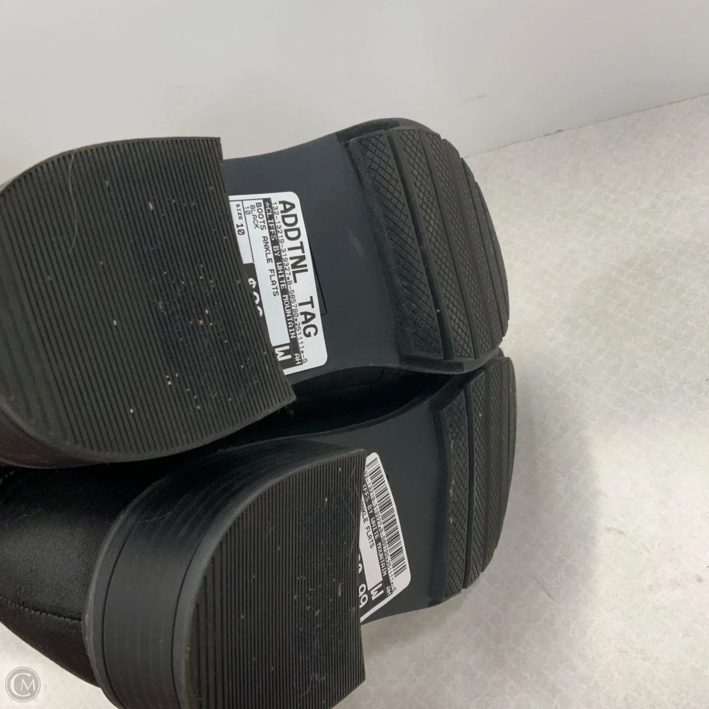 Boots Ankle Flats By Cliffs By White Mountain In Black, Size: 10