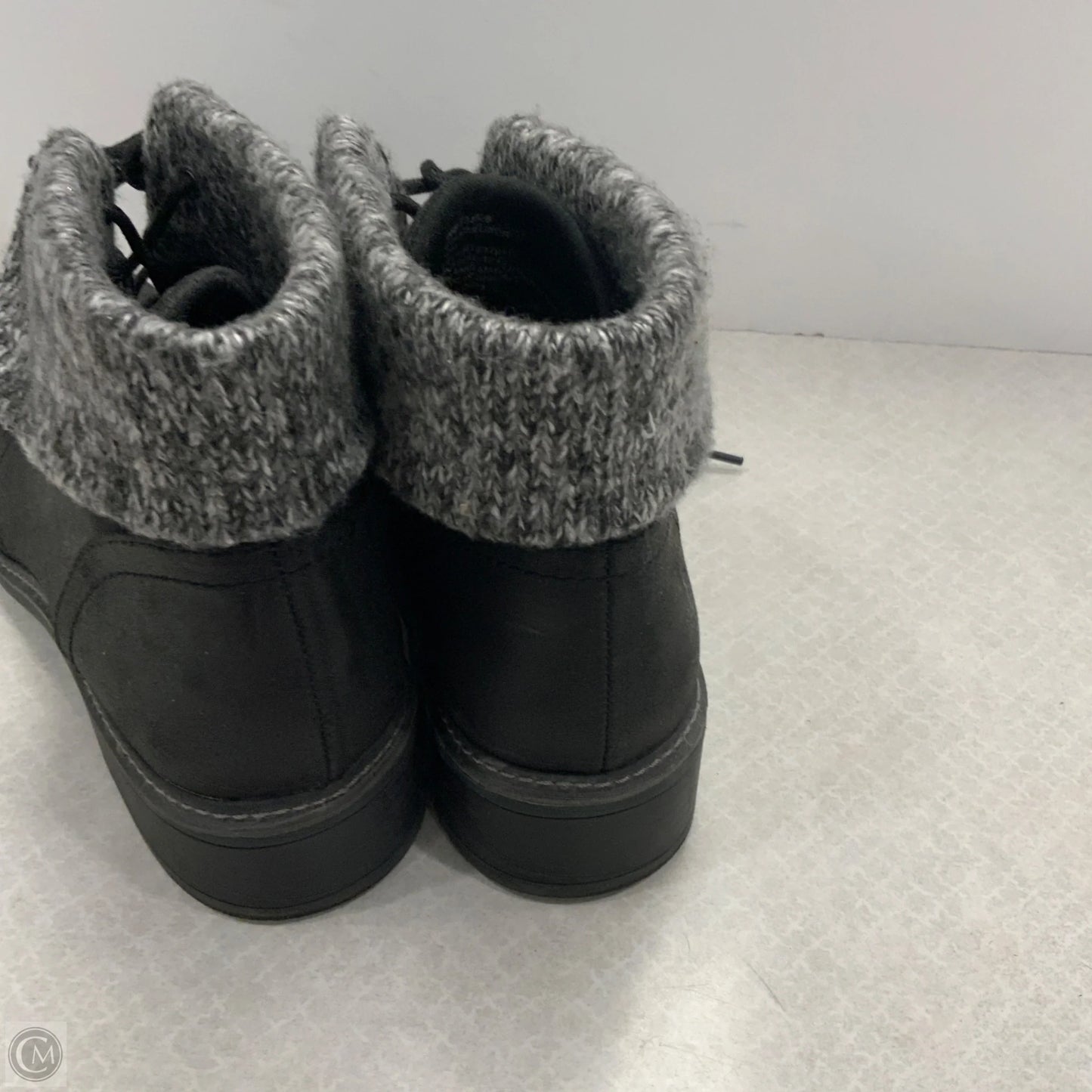 Boots Ankle Flats By Cliffs By White Mountain In Black, Size: 10