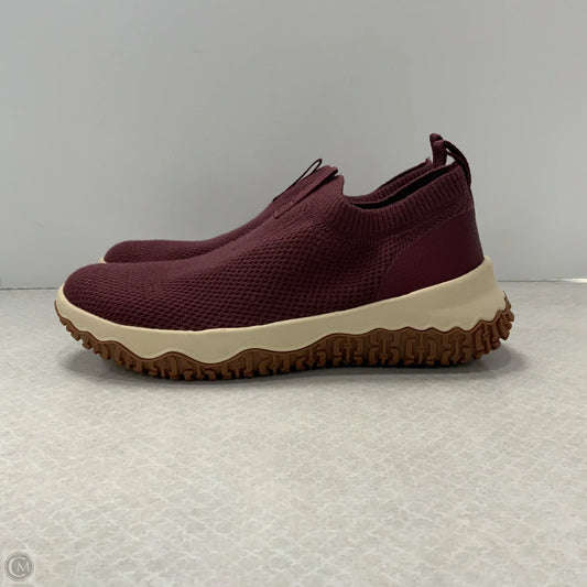 Shoes Sneakers By L.l. Bean In Maroon, Size: 8