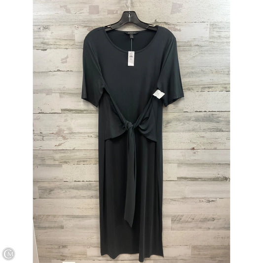 Dress Casual Midi By Banana Republic In Grey, Size: S
