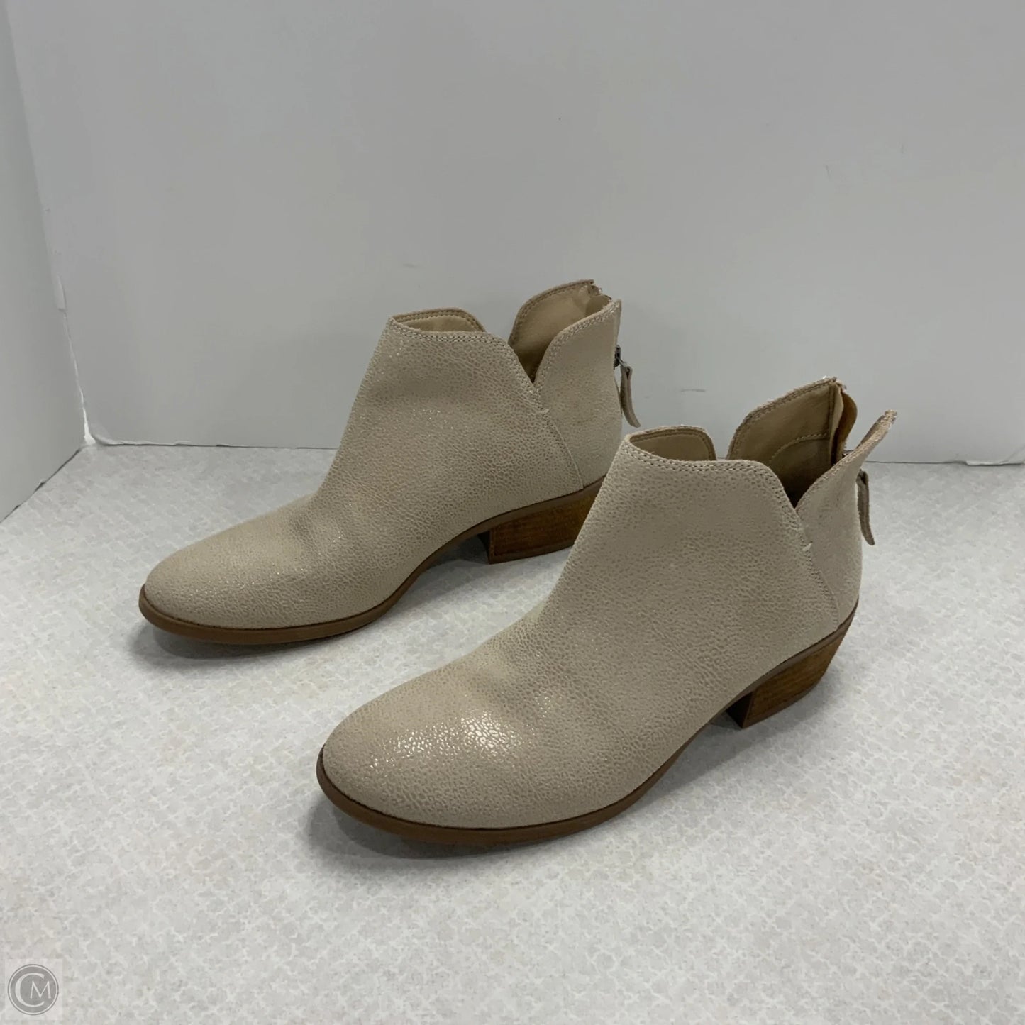 Boots Ankle Flats By Michael Shannon In Brown, Size: 9