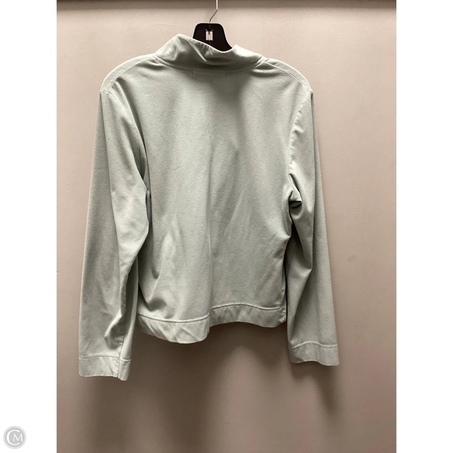 Top 2pc Long Sleeve By Inner Self In Green, Size: M