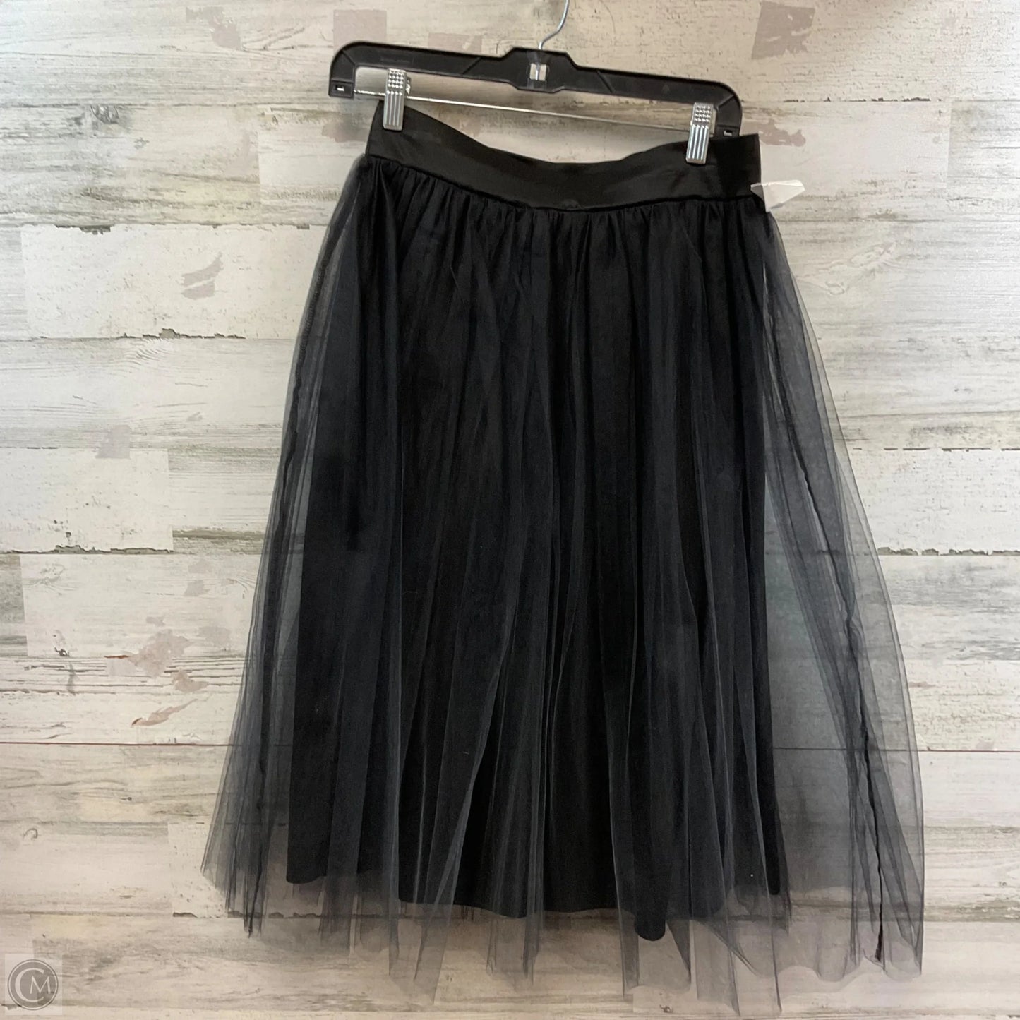 Skirt Midi By MONACO In Black, Size: L