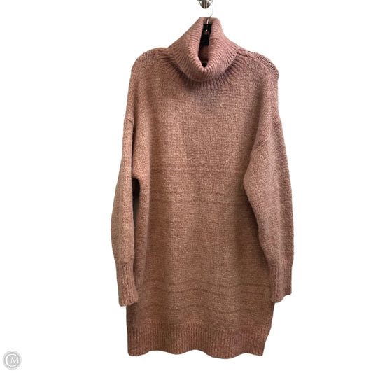 Dress Sweater By Lulus In Pink, Size: M