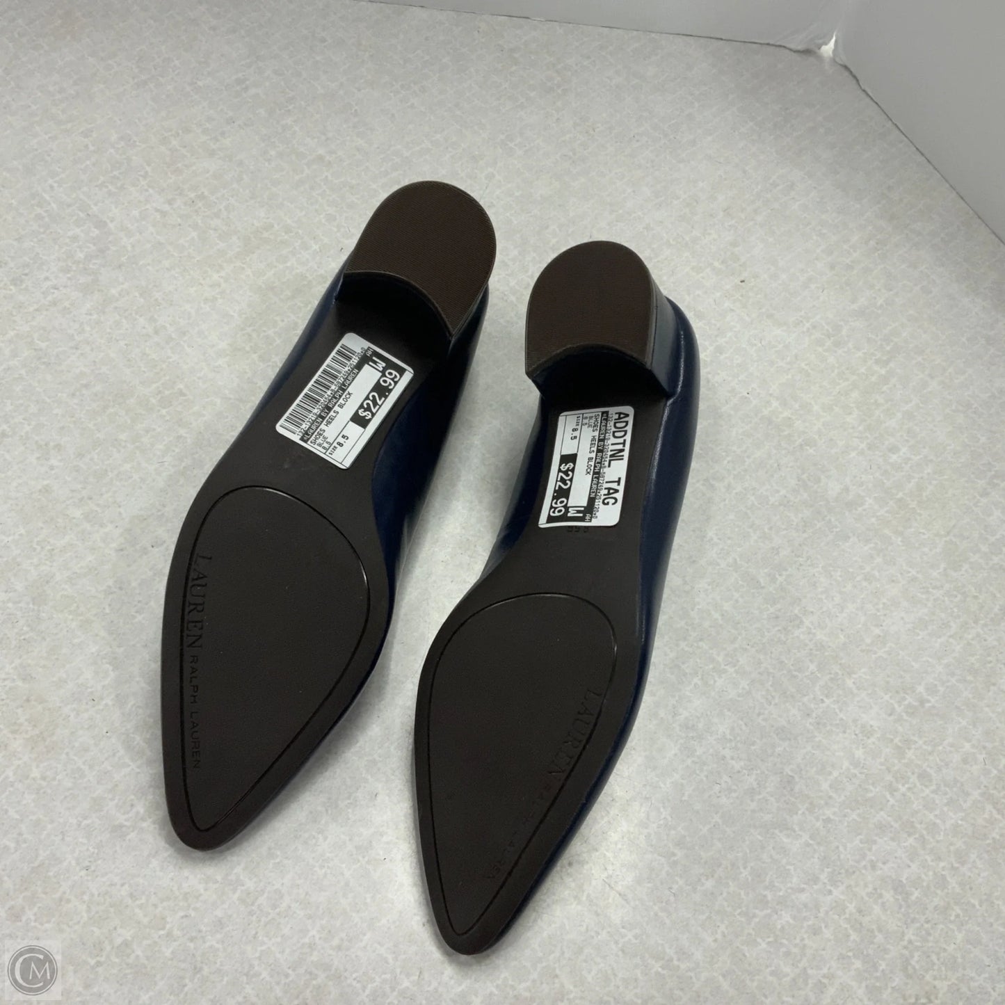 Shoes Heels Block By Lauren By Ralph Lauren In Blue, Size: 8.5