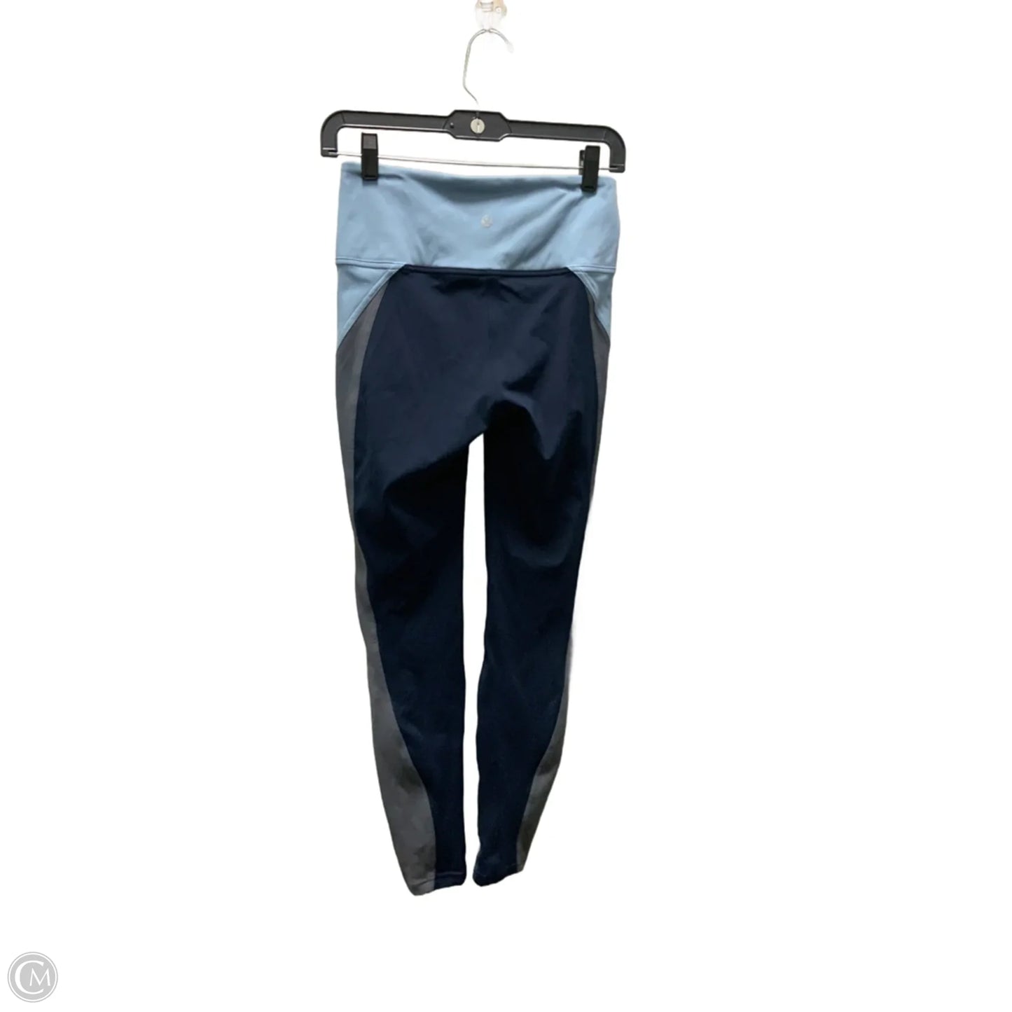 Athletic Leggings By Lululemon In Blue, Size: 6