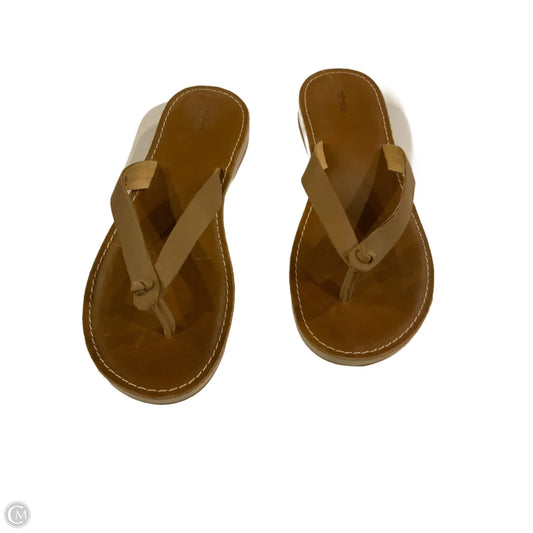 Sandals Flats By Olukai In Brown, Size: 5