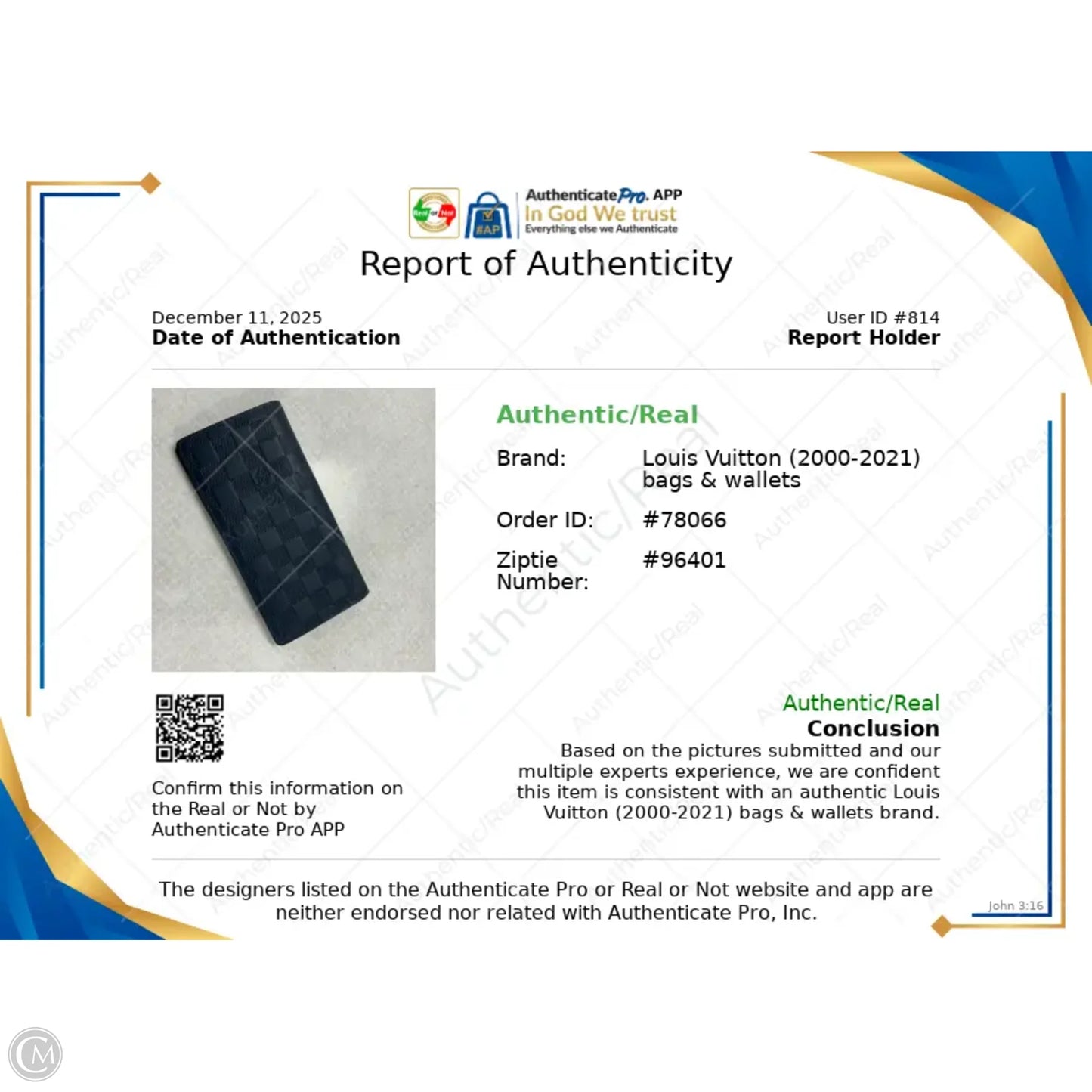 Wallet Luxury Designer By Louis Vuitton, Size: Large