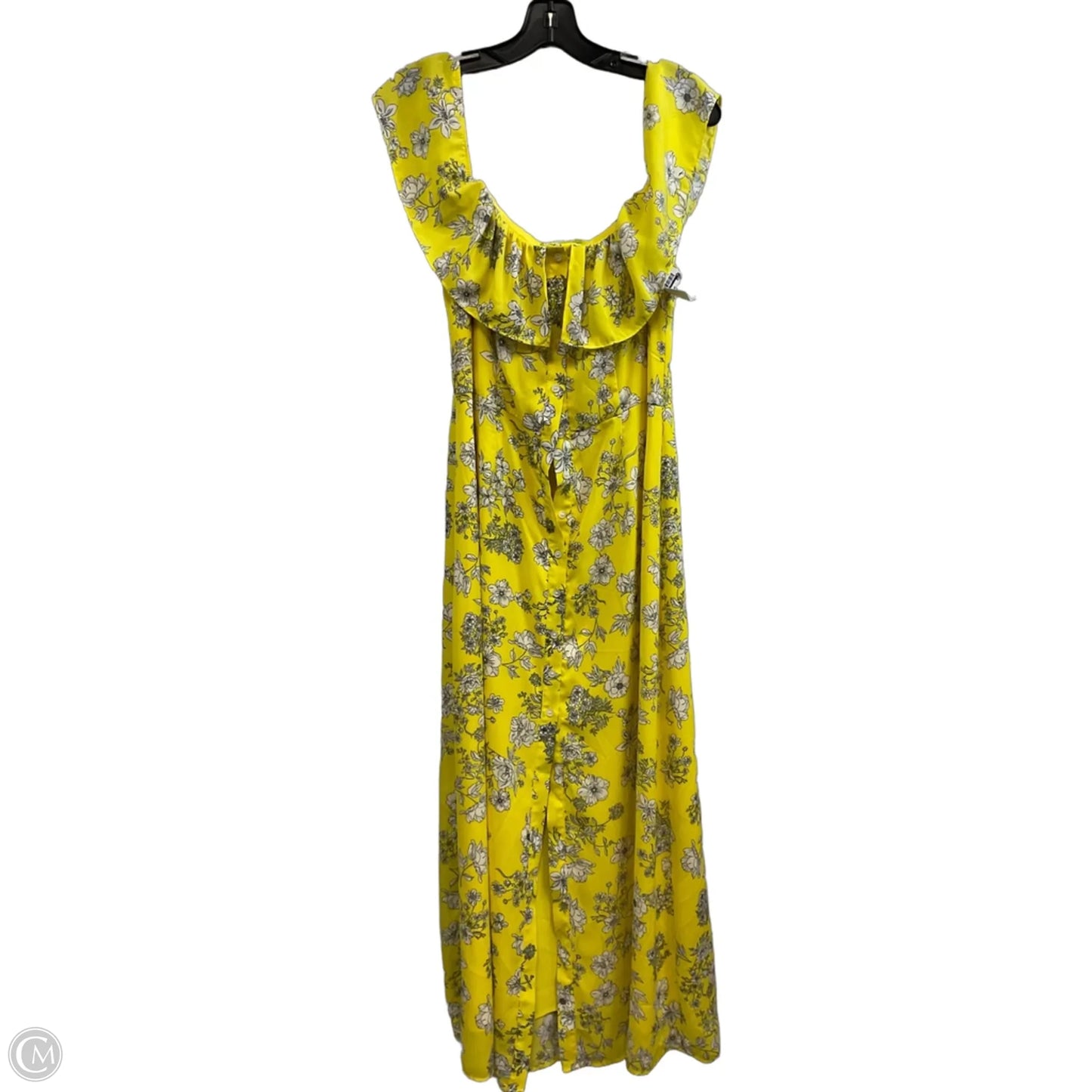 Dress Casual Maxi By Gianni Bini In Yellow, Size: S