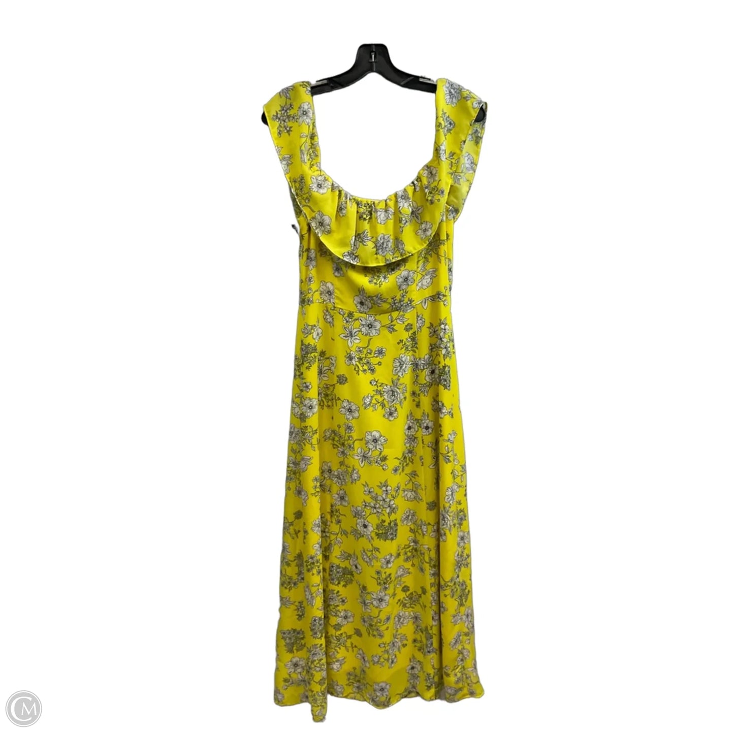 Dress Casual Maxi By Gianni Bini In Yellow, Size: S