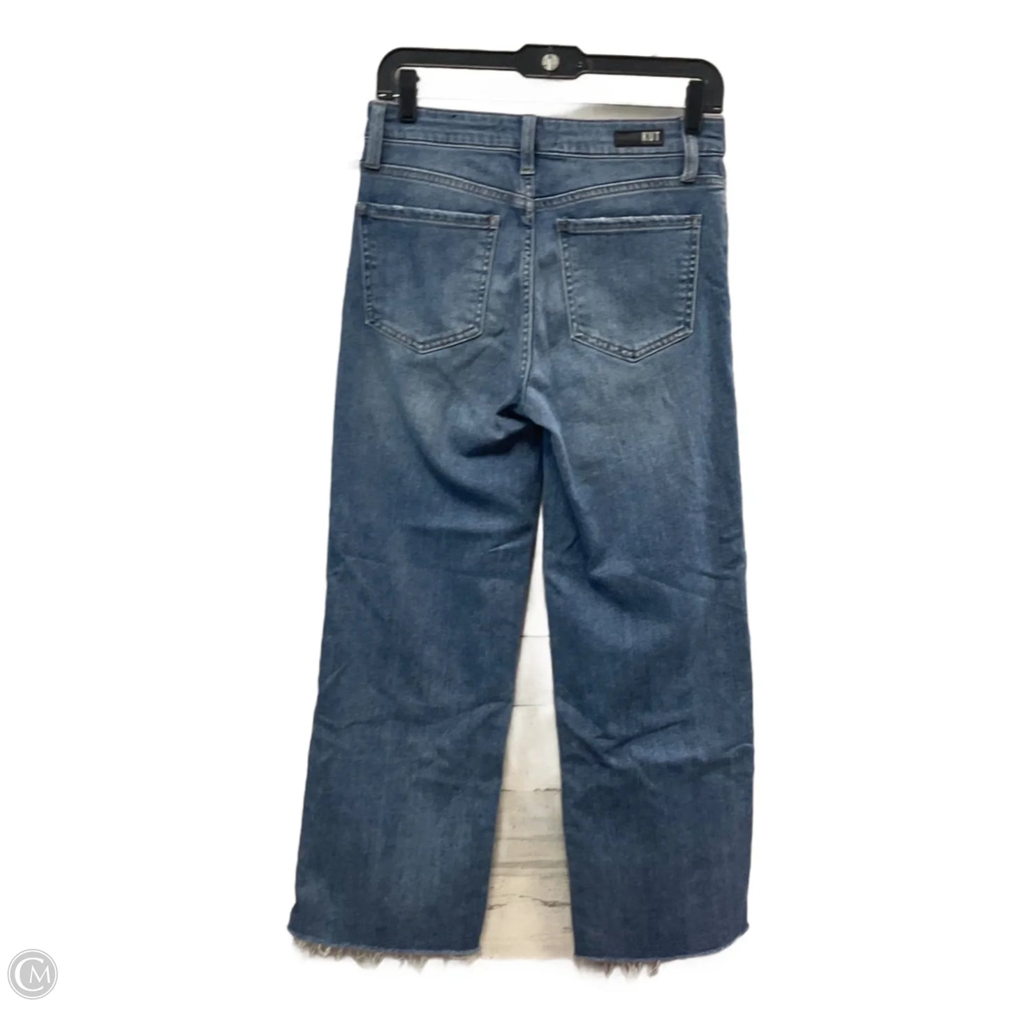 Jeans Wide Leg By Kut In Blue Denim, Size: 2