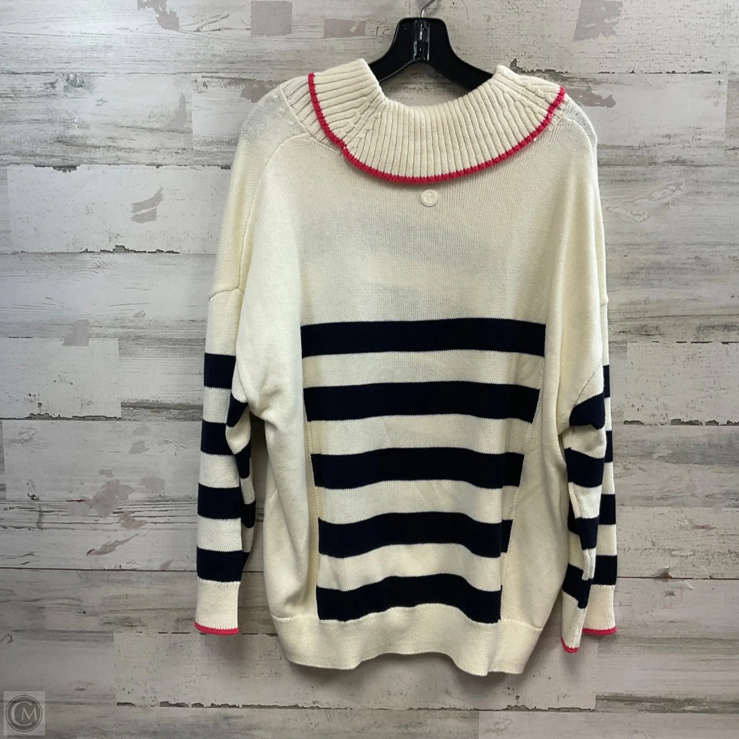 Sweater By Talbots In Cream, Size: 2x