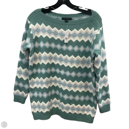 Sweater By Ann Taylor In Green, Size: Xs