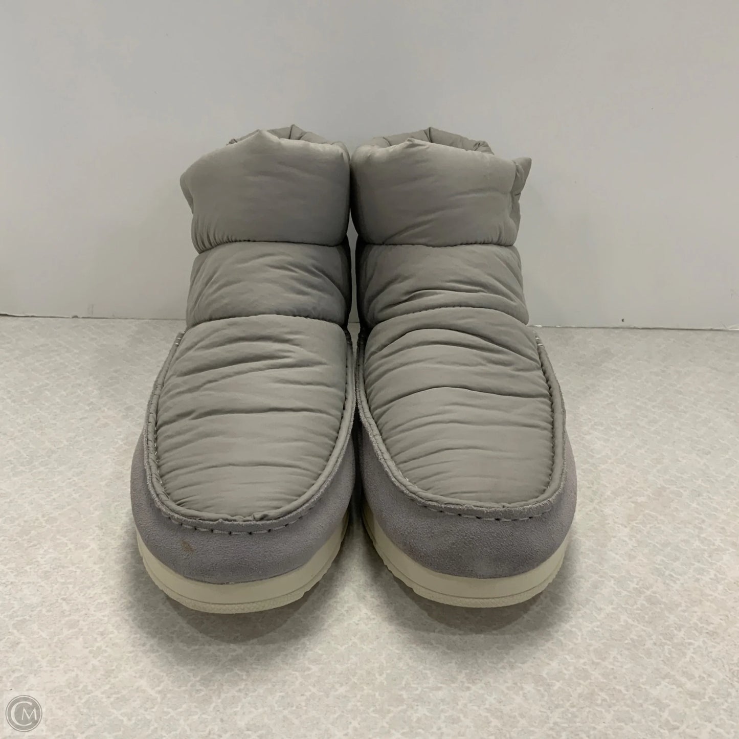 Boots Ankle Flats By Sperry In Grey, Size: 10