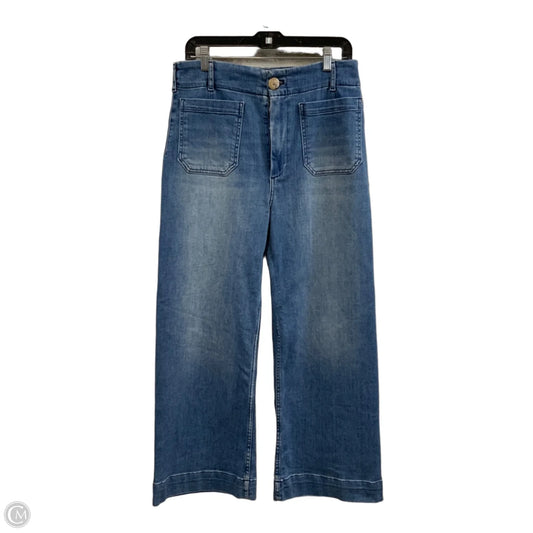 Jeans Boot Cut By Gap In Blue Denim, Size: 12