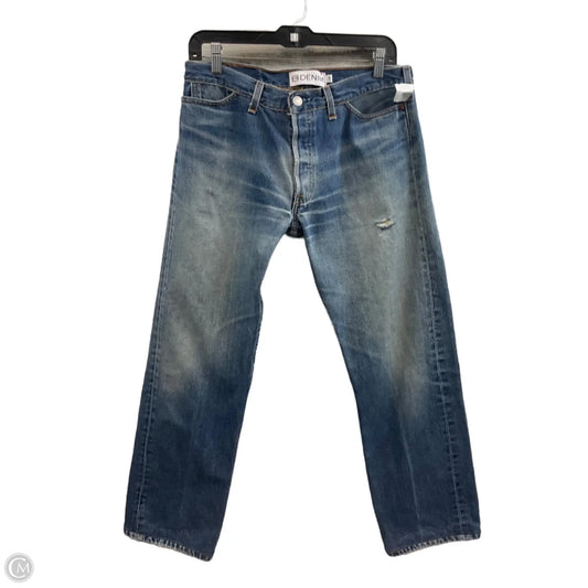 Jeans Straight By EB DENIM In Blue Denim, Size: 2