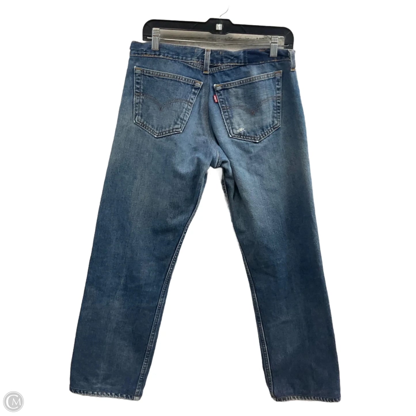 Jeans Straight By EB DENIM In Blue Denim, Size: 2