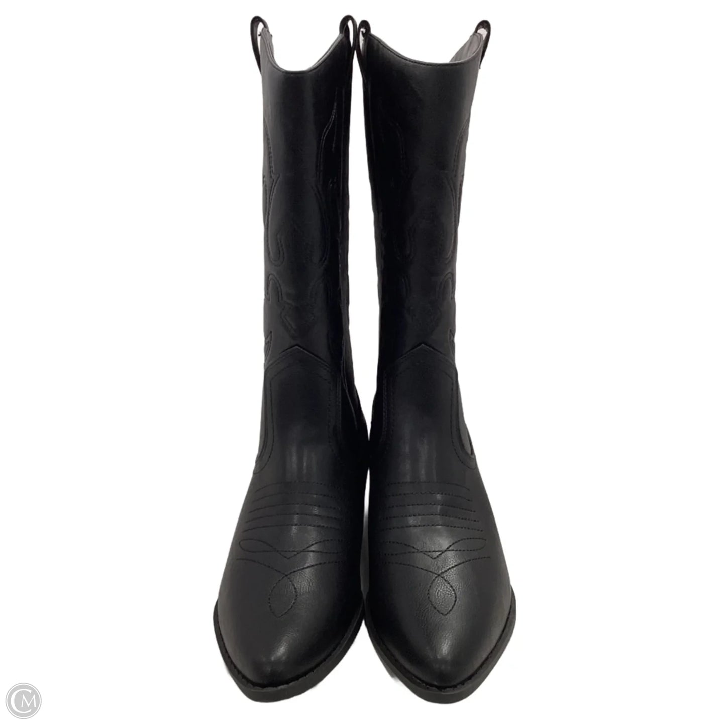 Boots Western By Dream Pairs In Black, Size: 11