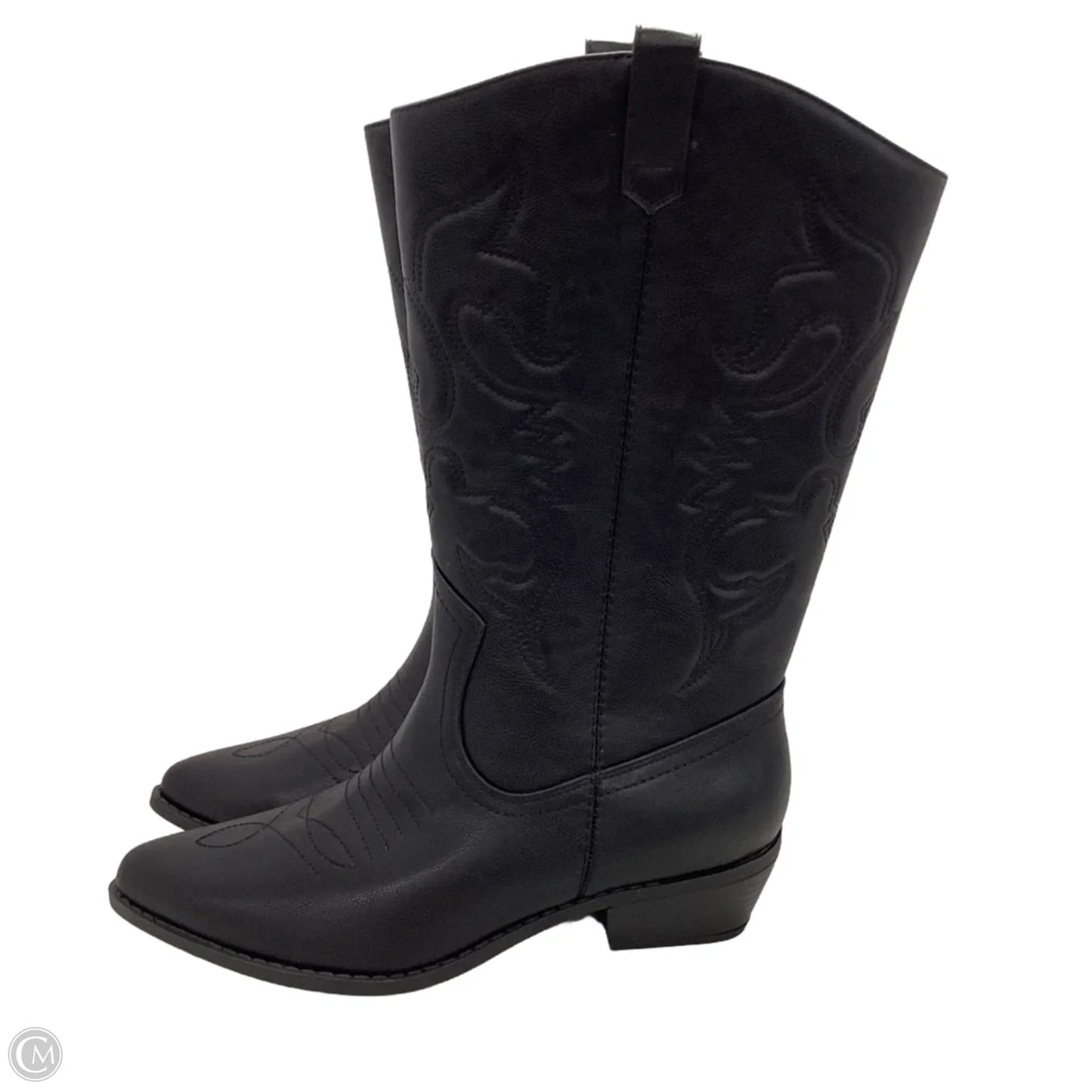 Boots Western By Dream Pairs In Black, Size: 11