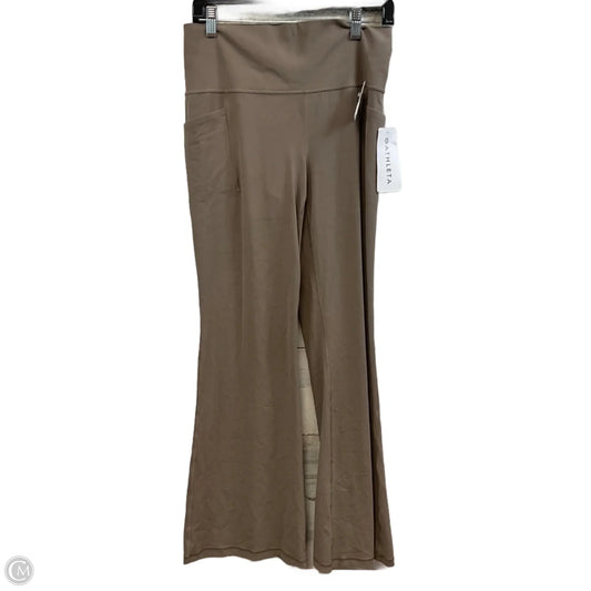 Athletic Leggings By Athleta In Brown, Size: L
