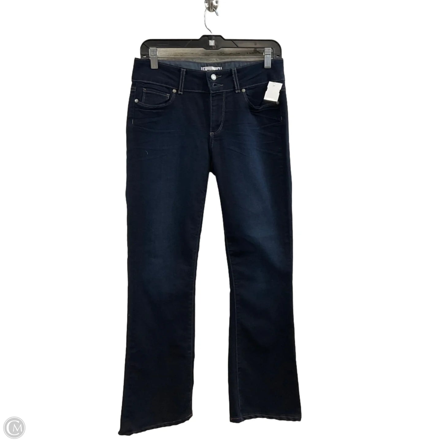 Jeans Flared By Paige In Blue Denim, Size: 6