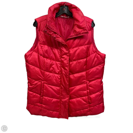 Vest Puffer & Quilted By Chicos In Pink, Size: L