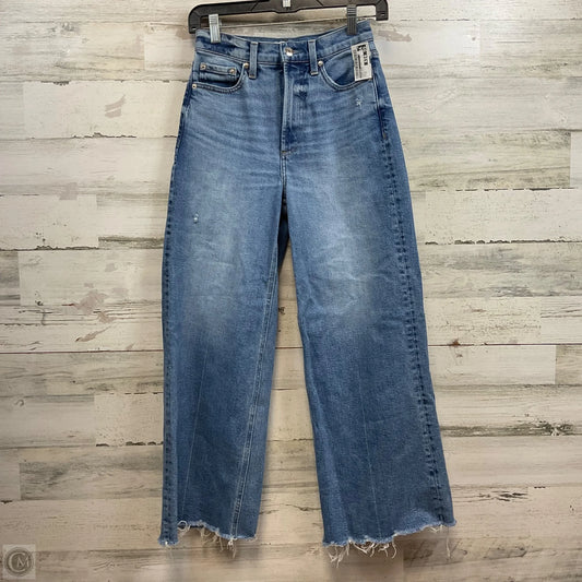 Jeans Wide Leg By Pistola In Blue Denim, Size: 0