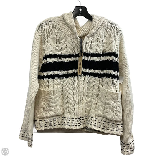 Sweater Cardigan By Coco And Carmen In Cream, Size: S / M