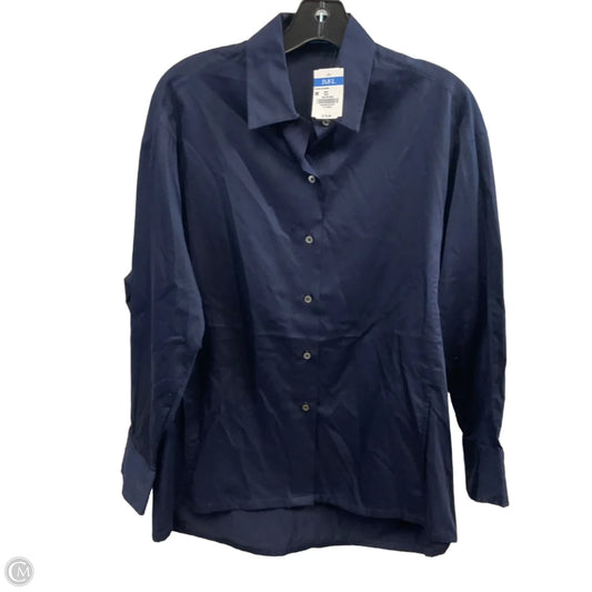 Blouse Long Sleeve By J Mclaughlin In Blue, Size: M