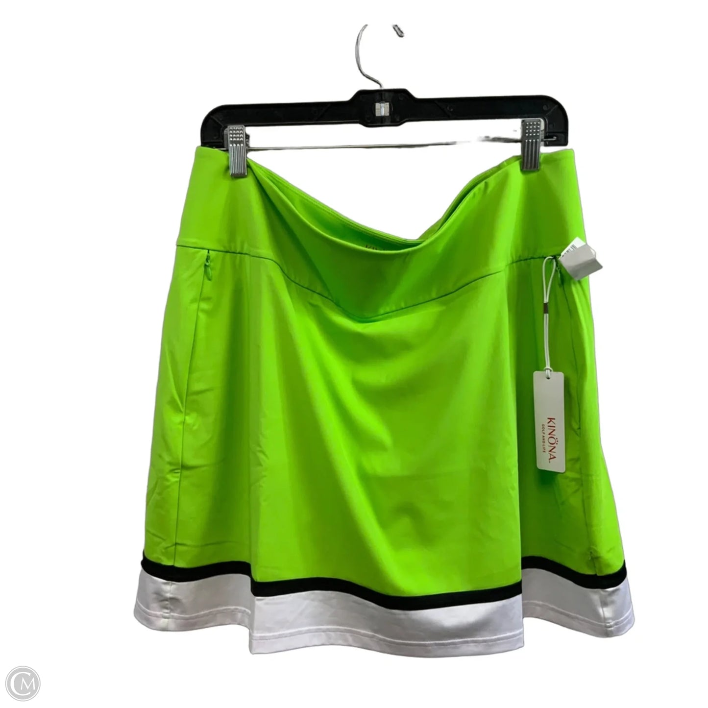 Athletic Skirt By KINONA In Green, Size: Xl