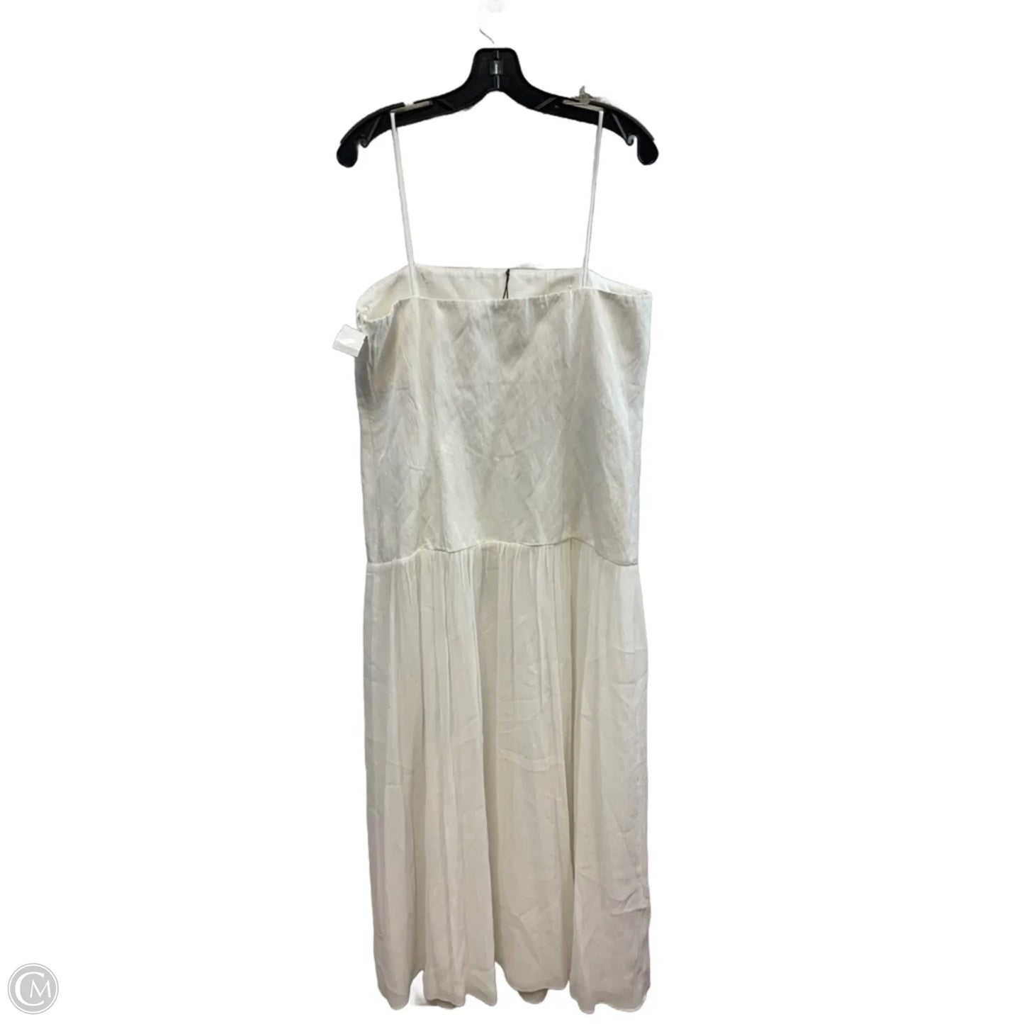 Dress Casual Maxi By Zara In White, Size: L