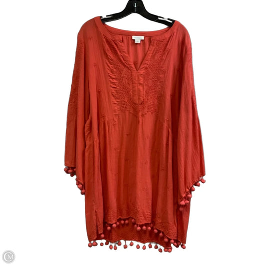 Dress Casual Short By Sundance In Orange, Size: L