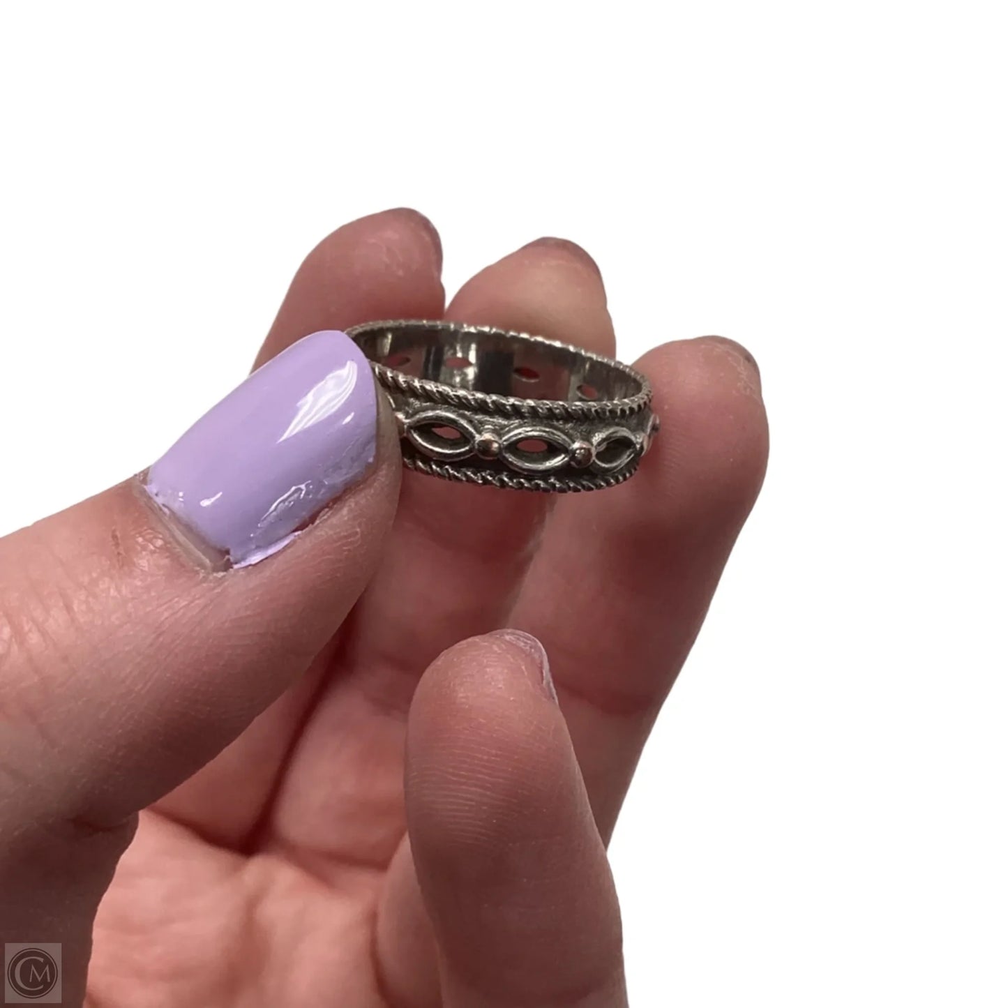 Ring Sterling Silver By Cmb, Size: 8