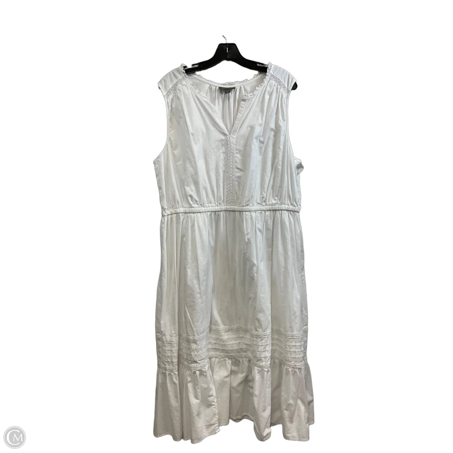 Dress Casual Short By Style And Company In White, Size: Xxl